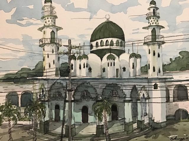 Moslem
                Mosque in Trinidad 2020